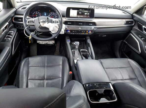 5XYP3DHC1LG056877 2020 KIA TELLURIDE White Вид панелі приладів
