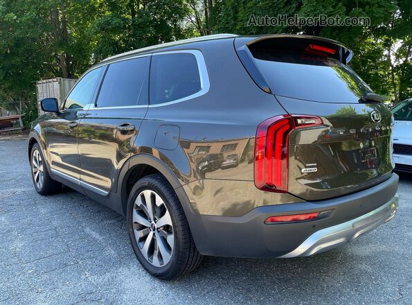 5XYP3DHC1LG085392 2020 KIA TELLURIDE Green Հետևի աջ