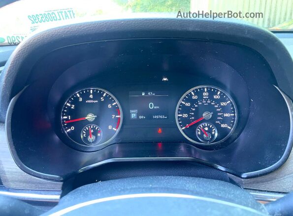 5XYP3DHC1LG085392 2020 KIA TELLURIDE Green Առջևի վահանակի տեսք