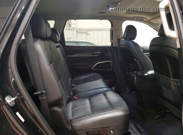 5XYP3DHC2MG109216 2021 KIA TELLURIDE Black Rear interior view