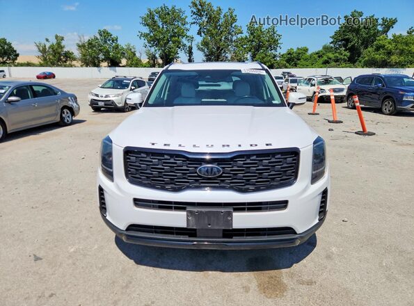 5XYP3DHC2MG123746 2021 KIA TELLURIDE White Front view