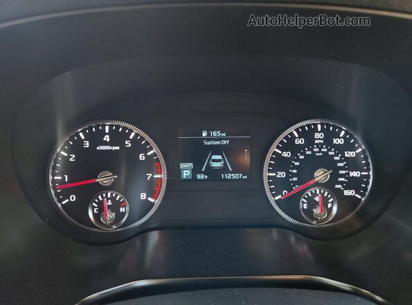 5XYP3DHC2MG123746 2021 KIA TELLURIDE White Instrument cluster view