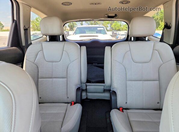 5XYP3DHC2MG123746 2021 KIA TELLURIDE White Rear seats view