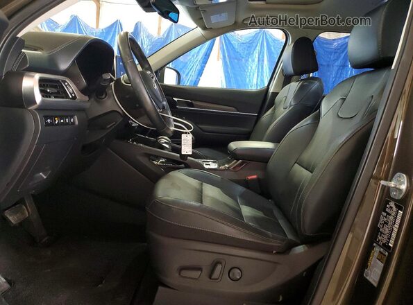 5XYP3DHC2MG187074 2021 KIA TELLURIDE Gray Սալոնի դիմացի տեսք