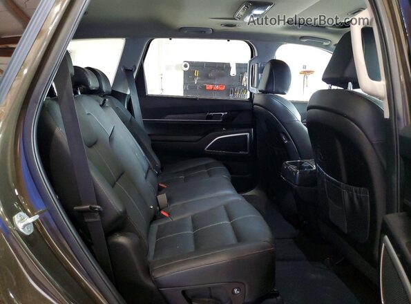 5XYP3DHC2MG187074 2021 KIA TELLURIDE Gray Սալոնի հետևի տեսք
