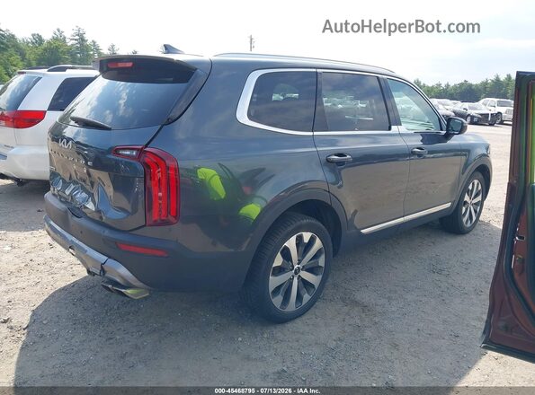 5XYP3DHC2NG318179 2022 KIA TELLURIDE Gray Задня права чверть