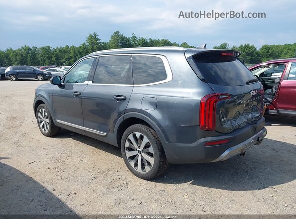 5XYP3DHC2NG318179 2022 KIA TELLURIDE Gray Задня ліва чверть