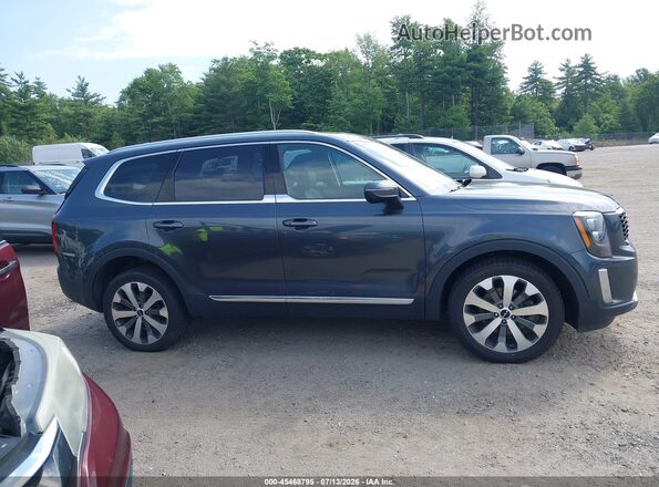 5XYP3DHC2NG318179 2022 KIA TELLURIDE Gray Панорамний вид салону 360°