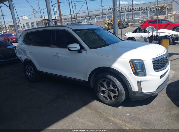 5XYP3DHC3MG111816 2021 KIA TELLURIDE White Սալոնի հետևի տեսք