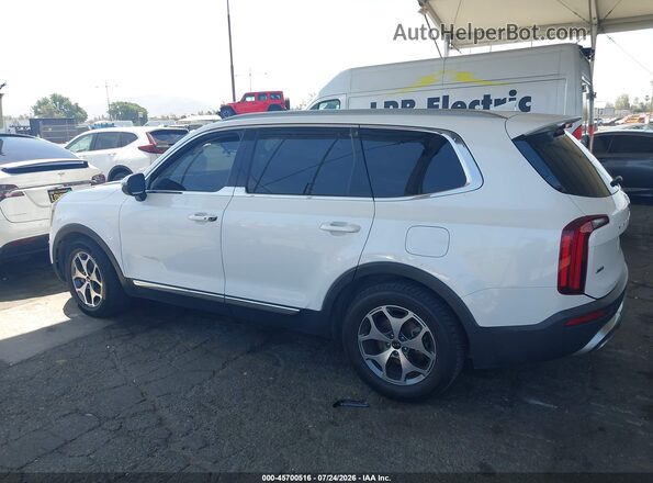 5XYP3DHC3MG111816 2021 KIA TELLURIDE White Սալոնի 360 աստիճան տեսք