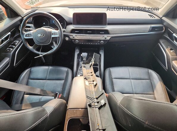 5XYP3DHC3MG157940 2021 KIA TELLURIDE Gray Vista del salpicadero