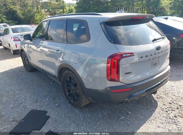 5XYP3DHC3MG183597 2021 KIA TELLURIDE Gray Задня ліва чверть