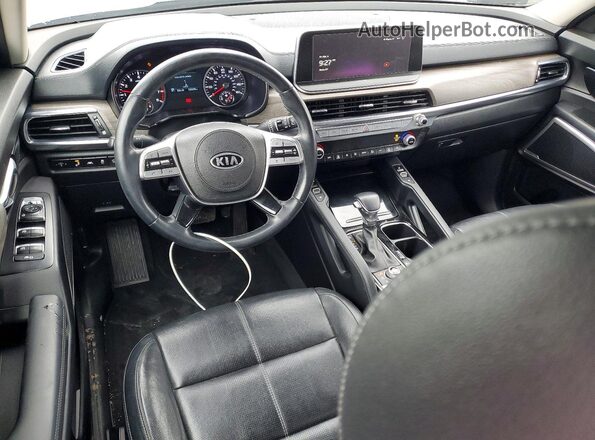 5XYP3DHC4NG230217 2022 KIA TELLURIDE Gray Dashboard view