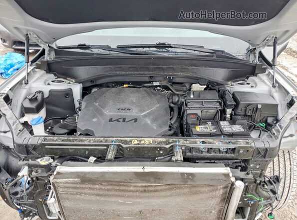5XYP3DHC4NG230217 2022 KIA TELLURIDE Gray Rear interior view