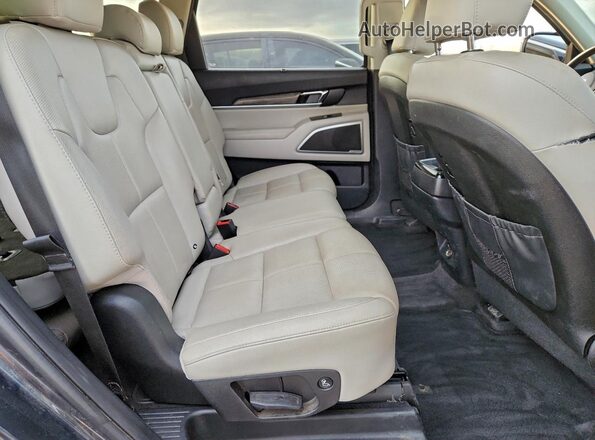 5XYP3DHC5LG034879 2020 KIA TELLURIDE Серый Вид задней части салона