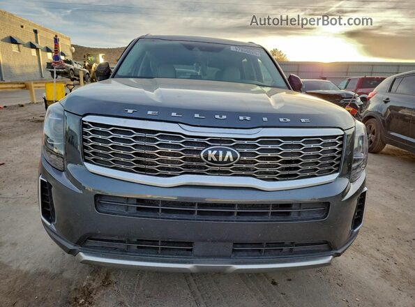 5XYP3DHC5LG034879 2020 KIA TELLURIDE Серый Вид спереди