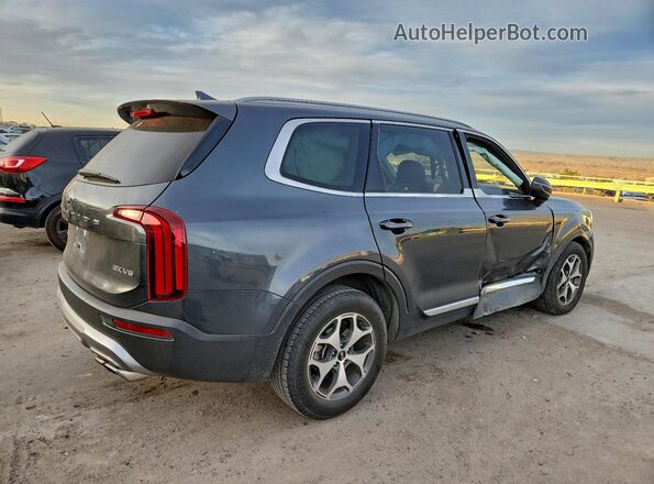 5XYP3DHC5LG034879 2020 KIA TELLURIDE Серый Задняя правая четверть