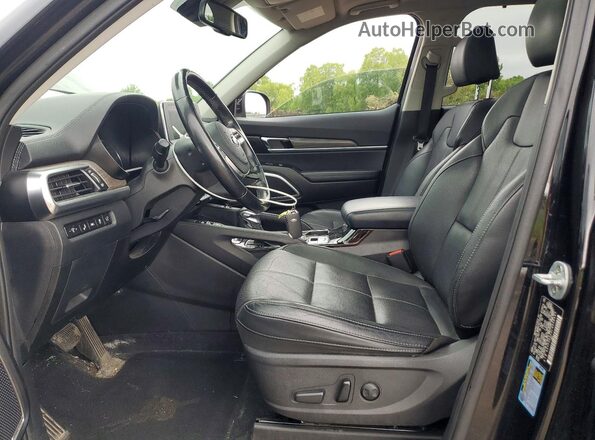 5XYP3DHC5LG058597 2020 KIA TELLURIDE Black Front interior view