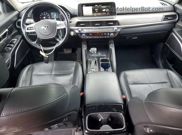 5XYP3DHC5LG058597 2020 KIA TELLURIDE Black Dashboard view