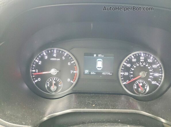 5XYP3DHC5LG058597 2020 KIA TELLURIDE Black Instrument cluster view