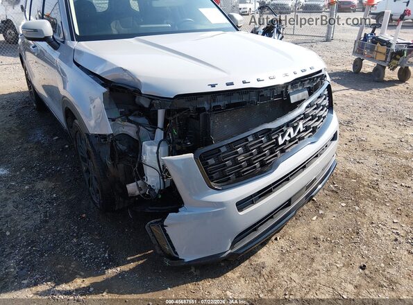 5XYP3DHC5NG323263 2022 KIA TELLURIDE Gray Вид спереду