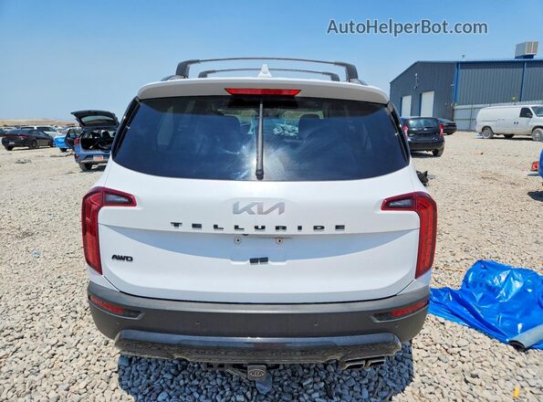 5XYP3DHC6NG217663 2022 KIA TELLURIDE White უკანა ხედი