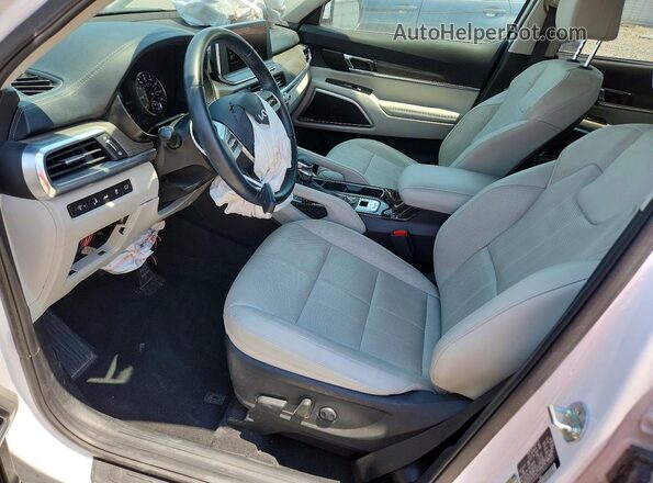 5XYP3DHC6NG217663 2022 KIA TELLURIDE White წინა სალონის ხედი