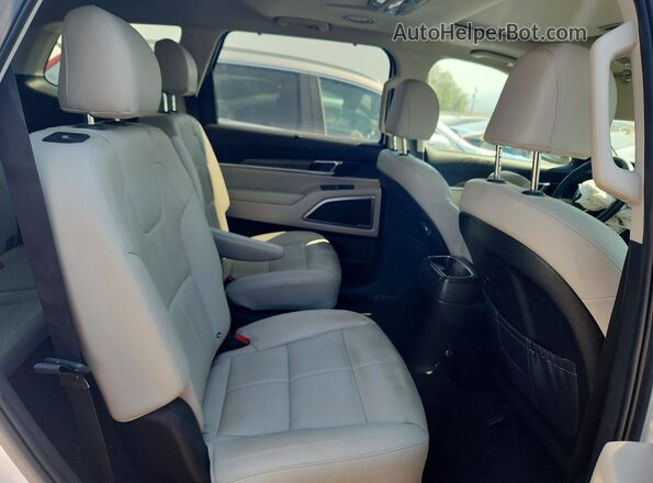 5XYP3DHC6NG217663 2022 KIA TELLURIDE White უკანა სალონის ხედი