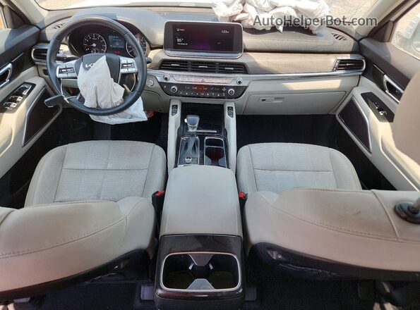 5XYP3DHC6NG217663 2022 KIA TELLURIDE White წინა პანელის ხედი