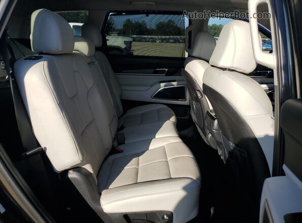5XYP3DHC6NG319156 2022 KIA TELLURIDE Green უკანა სალონის ხედი