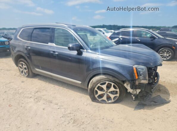 5XYP3DHC7LG003178 2020 KIA TELLURIDE Gray Front right