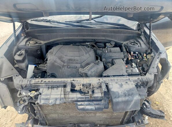 5XYP3DHC7LG003178 2020 KIA TELLURIDE Gray Engine compartment view
