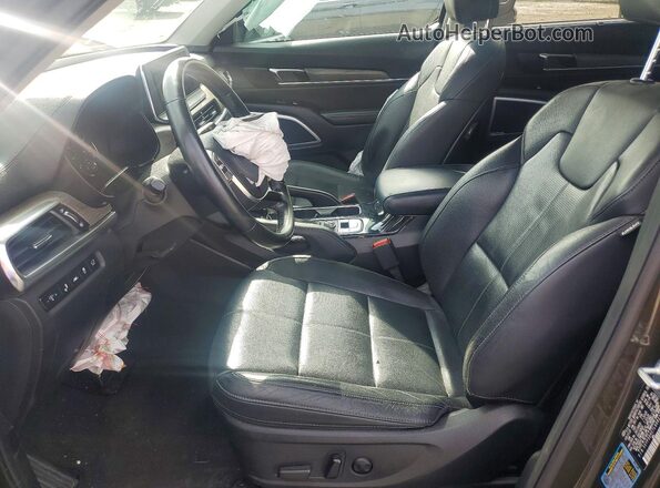 5XYP3DHC7LG082187 2020 KIA TELLURIDE Brown Front interior view