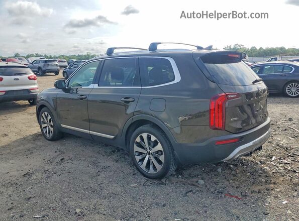 5XYP3DHC7LG082187 2020 KIA TELLURIDE Brown Rear left