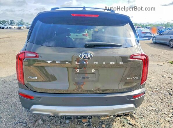 5XYP3DHC7LG082187 2020 KIA TELLURIDE Brown Rear view