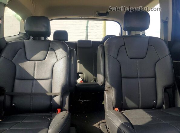 5XYP3DHC7LG082187 2020 KIA TELLURIDE Brown Rear seats view