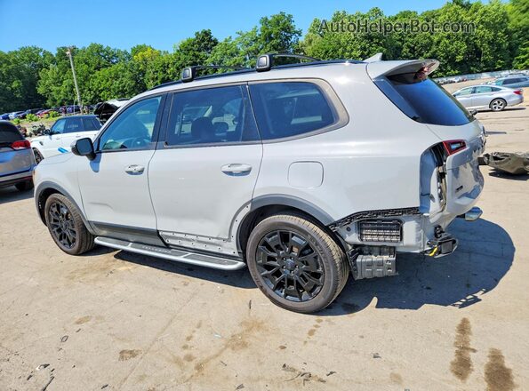 5XYP3DHC7MG166558 2021 KIA TELLURIDE Gray Rear left