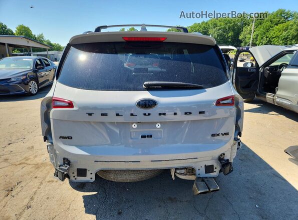 5XYP3DHC7MG166558 2021 KIA TELLURIDE Gray Rear view