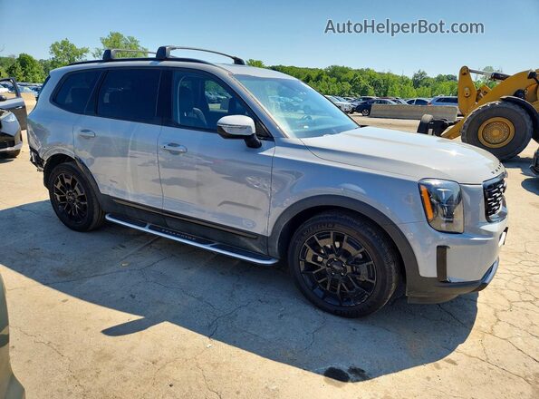 5XYP3DHC7MG166558 2021 KIA TELLURIDE Gray Front right