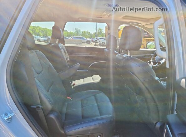 5XYP3DHC7MG166558 2021 KIA TELLURIDE Gray Rear interior view