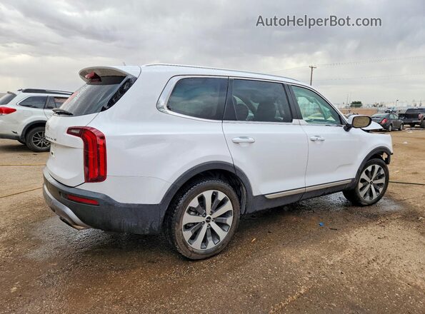5XYP3DHC7NG294641 2022 KIA TELLURIDE White Задня права чверть