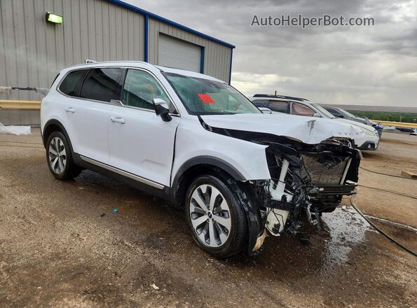 5XYP3DHC7NG294641 2022 KIA TELLURIDE White Передня права чверть