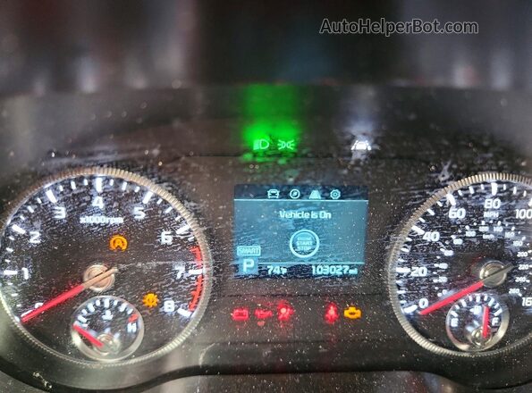 5XYP3DHC7NG294641 2022 KIA TELLURIDE White Вид щитка приладів