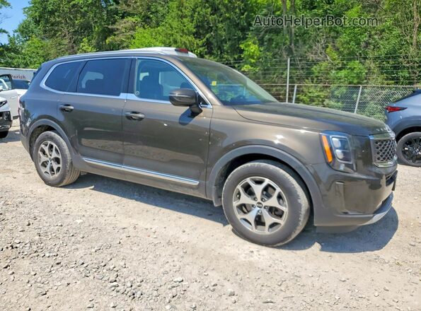 5XYP3DHC8MG137537 2021 KIA TELLURIDE Brown Առջևի աջ