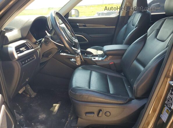 5XYP3DHC8MG137537 2021 KIA TELLURIDE Brown Սալոնի դիմացի տեսք