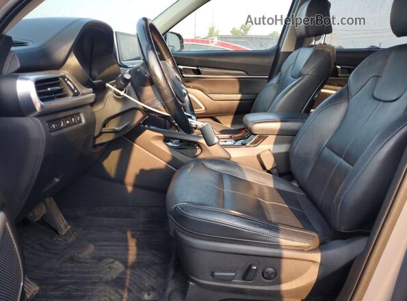 5XYP3DHC9LG014005 2020 KIA TELLURIDE Gray Вид салону спереду