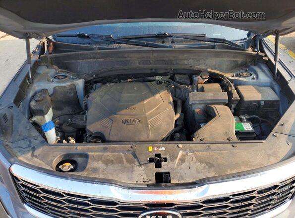 5XYP3DHC9LG014005 2020 KIA TELLURIDE Gray Вид підкапотного простору
