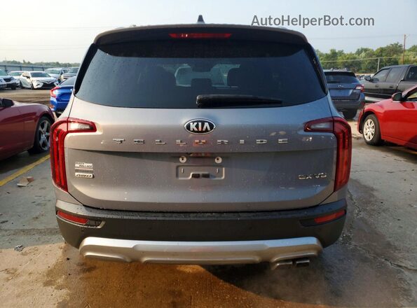 5XYP3DHC9LG014005 2020 KIA TELLURIDE Gray Вид ззаду