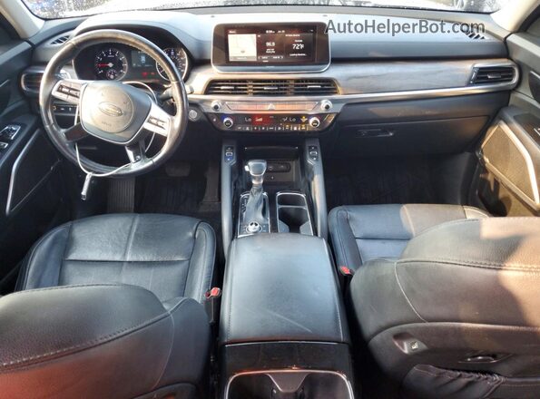 5XYP3DHC9LG014005 2020 KIA TELLURIDE Gray Вид панелі приладів