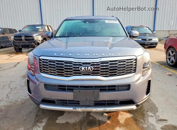 5XYP3DHC9LG014005 2020 KIA TELLURIDE Gray Вид спереду